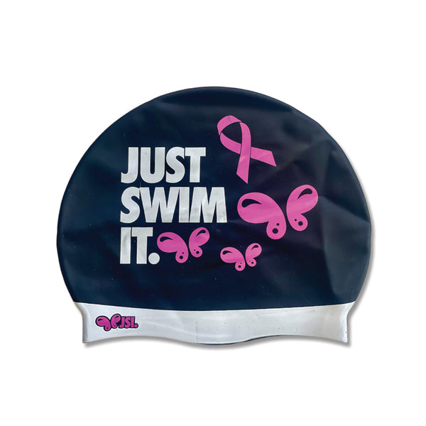 F**K CANCER SILICONE SWIM CAP